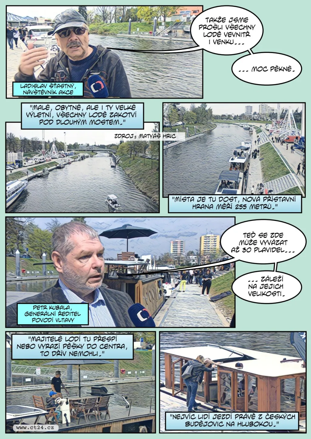 Start plavební sezony na Vltavě