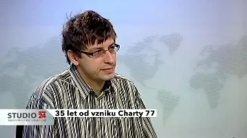 Historik Petr Blažek ve Studiu ČT24