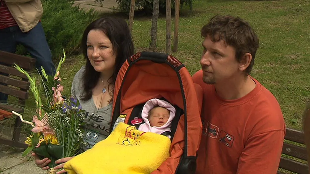 Petra Schánilcová s rodinou