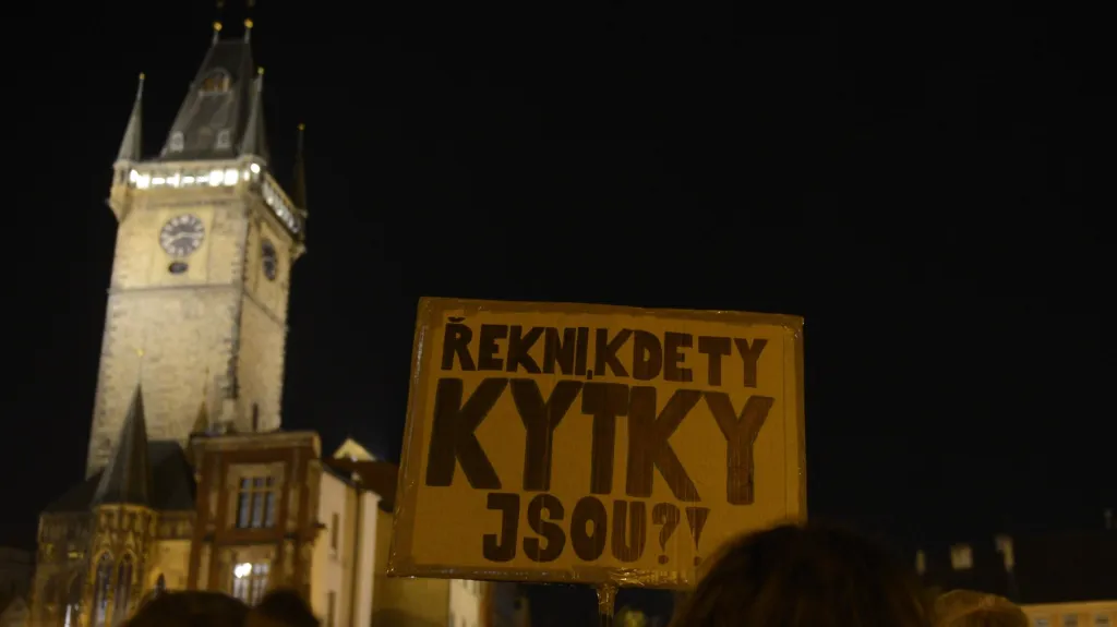 Protest proti zásahu policie v growshopech