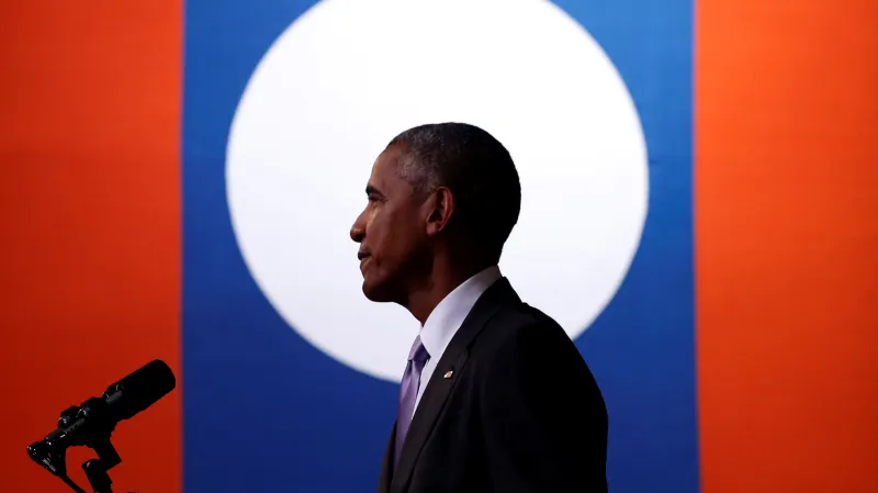 Barack Obama v Laosu