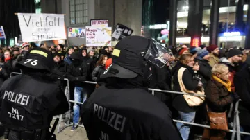 Demonstrace v Lipsku