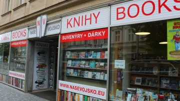 Prodejna nakladatelství Naše vojsko