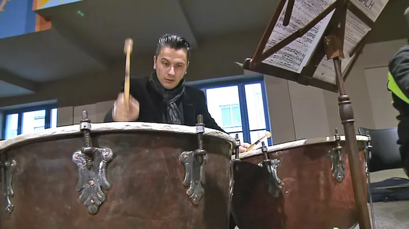 Zkouška orchestru Collegium 1704