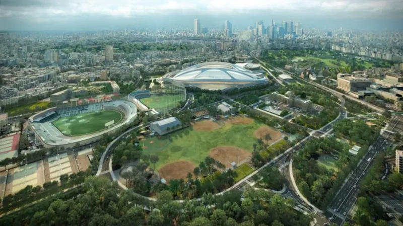 Návrh olympijského stadionu