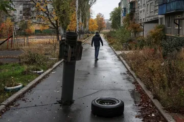 „Měli bychom žít ve své zemi.“ Štáb ČT se vrátil do zdevastované Dobropillji
