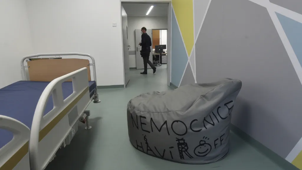 Zrekonstruovaný pavilon psychiatrie v Havířově