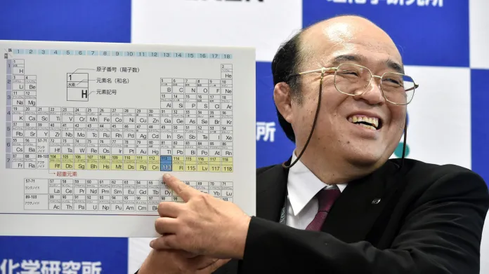 Japonští chemici objevili prvek s protonovým číslem 113