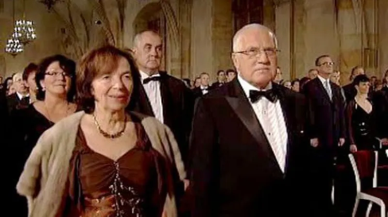 Prezident Klaus předával státní vyznamenání