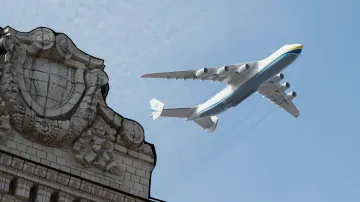 An-225 Mriya na přehlídce k 30. výročí nezávislosti Ukrajiny
