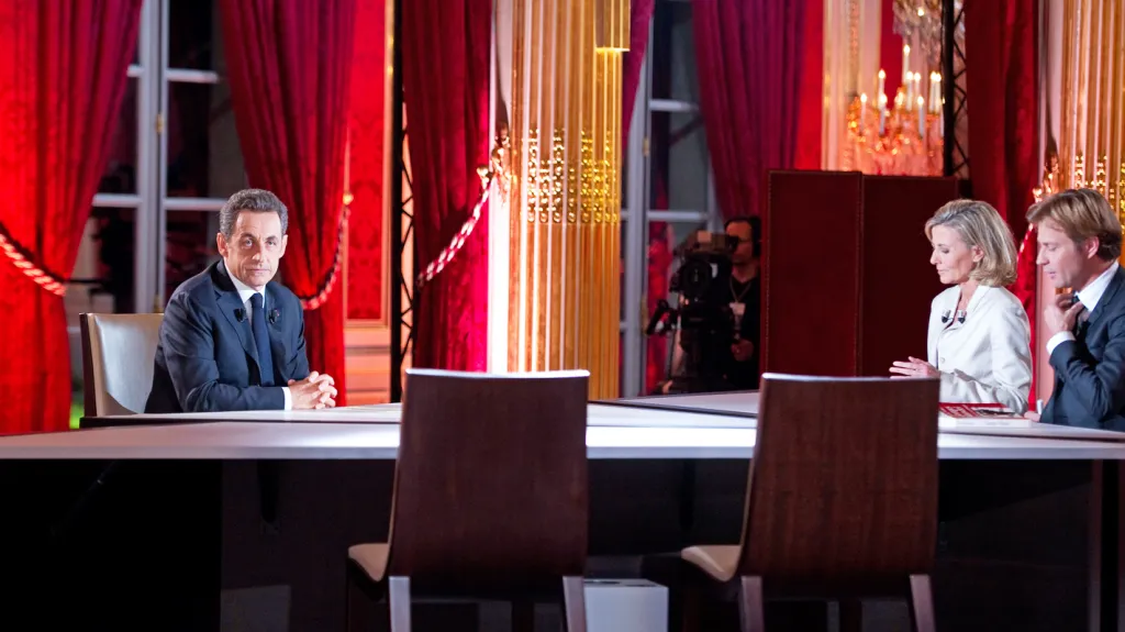 Nicolas Sarkozy v rozhovoru pro francouzskou televizi