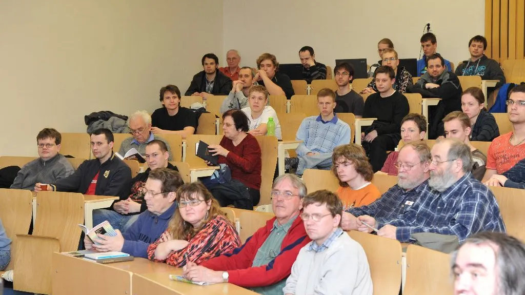 Přednáška na Univerzitě Pardubice