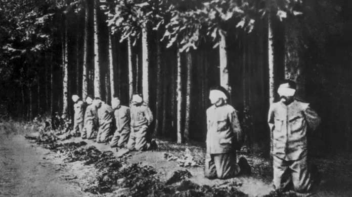 Poprava sedmi vůdců rumburské vzpoury v Novém Boru (29.5.1918)