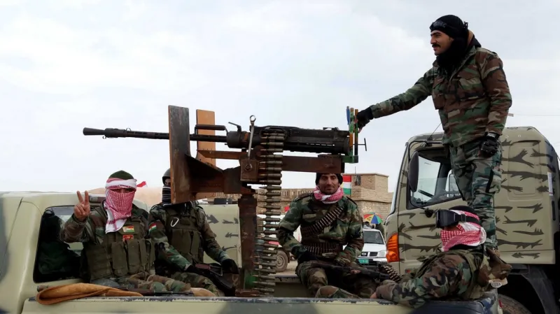 Ofenziva pešmergů v pohoří Sindžár