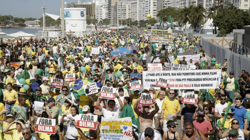 Protesty v Brazílii