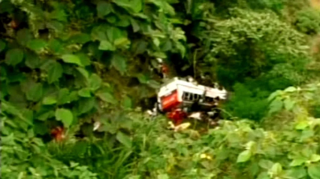 Havárie autobusu na Filipínách