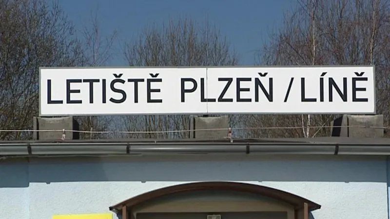 Líňské letiště nedaleko Plzně