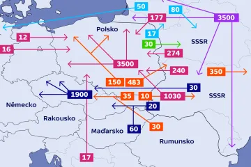 Třicet milionů migrantů. Po válce Evropa zažila stěhování národů