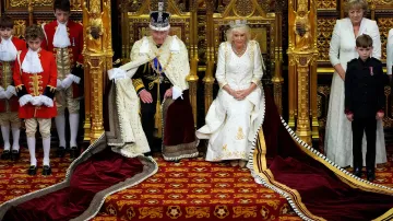 Král Karel III. a královna Camilla