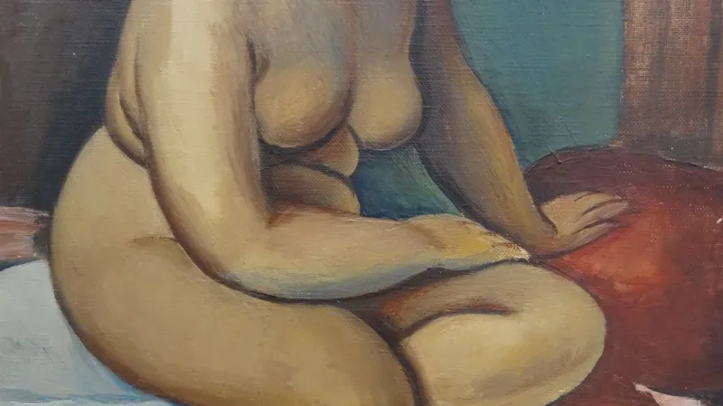 Alfréd Justitz / Akt, 1924