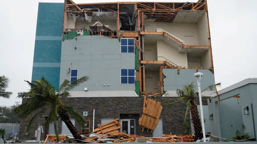 Následky hurikánu Harvey v Texasu