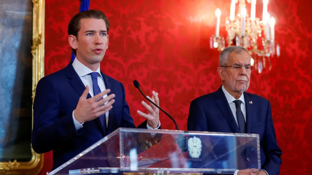 Sebastian Kurz a Alexander van der Bellen