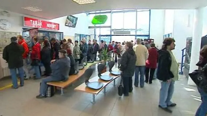 Fronta na čipovou kartu