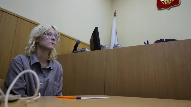 Diana Loginovová před soudem