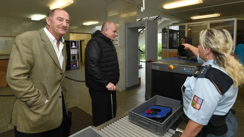 Bronislaw Schwarz a Sáša Štembera (vlevo)