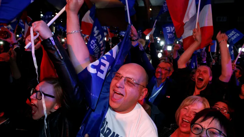 Příznivci Marine Le Penové