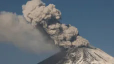 Erupce Popocatépetlu z května 2023