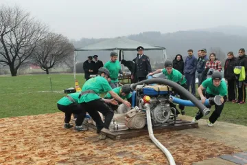 Soutěž dobrovolných hasičů z Osoblažska