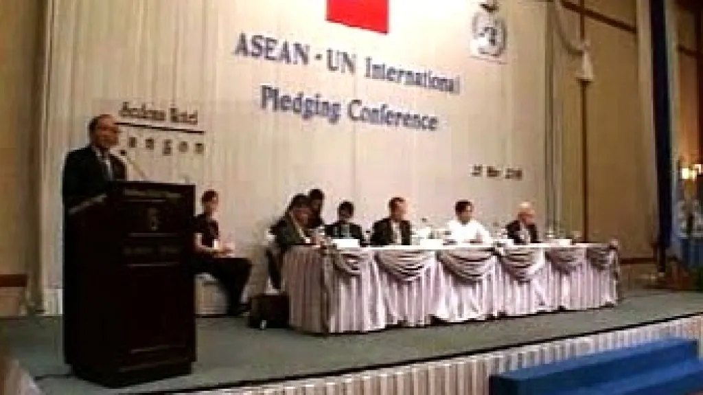 Dárcovská konference pro Barmu