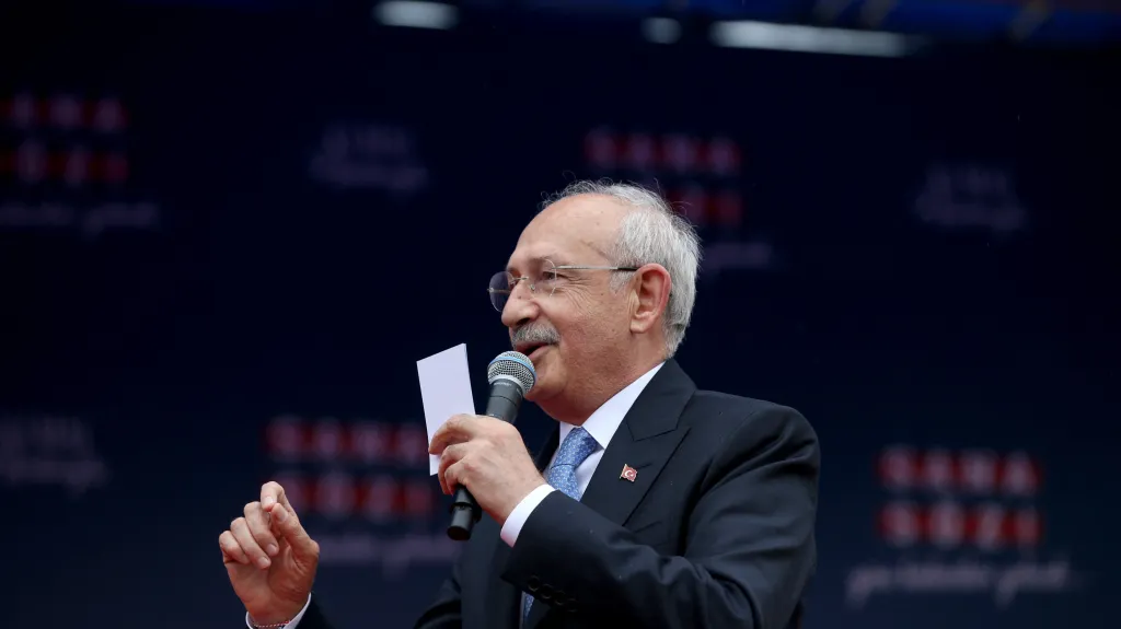 Kandidát tureckých opozičních stran Kemal Kilicdaroglu