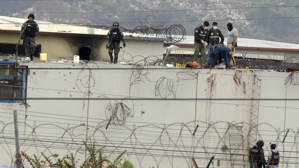 Nepokoje ve věznici v ekvádorském městě Guayaquil