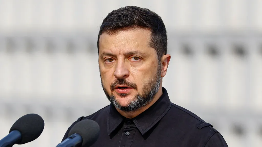 Ukrajinský prezident Volodymyr Zelenskyj