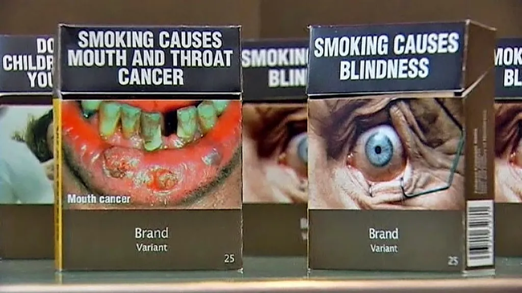 Jednotné krabičky cigaret