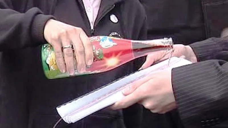 Křest studie Národní strany v Letech u Písku