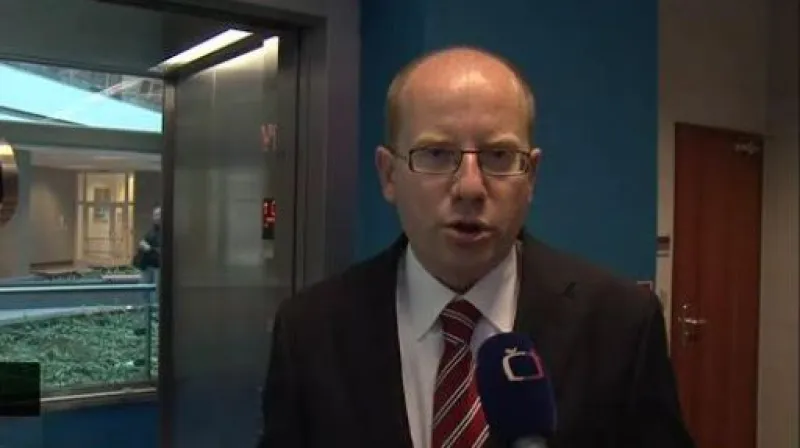 Bohuslav Sobotka (ČSSD) a soudní znalec Zdeněk Krejzlík o útoku