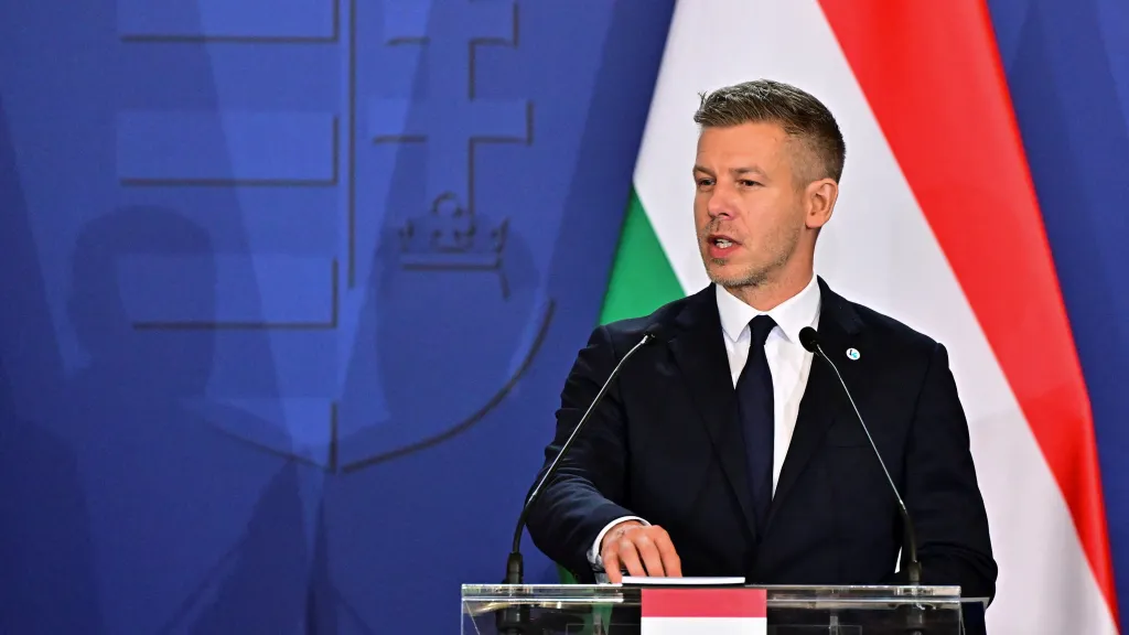 Maďarský premiér Péter Magyar