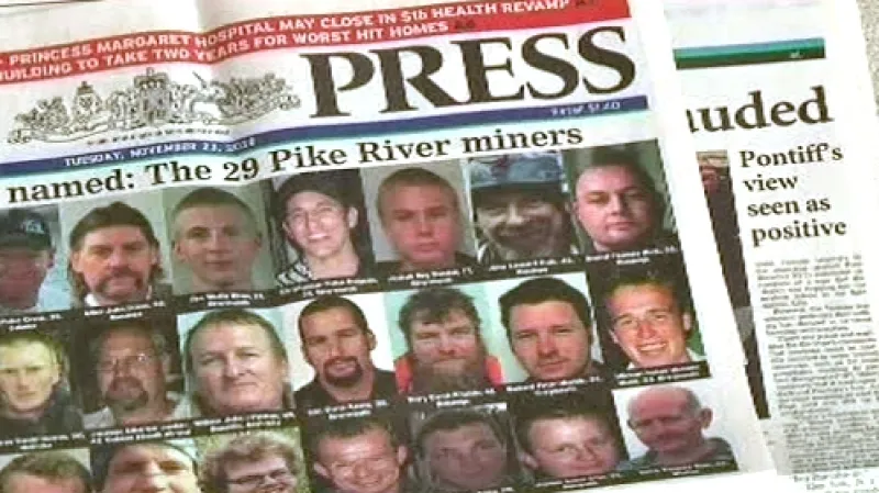 Novozélandští horníci