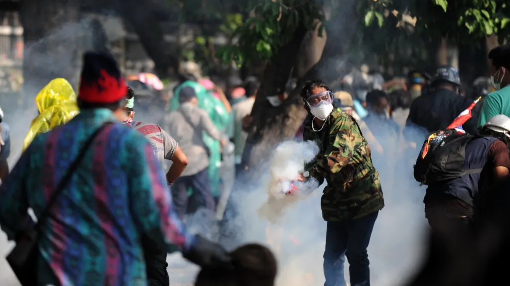 Protest v Bangkoku