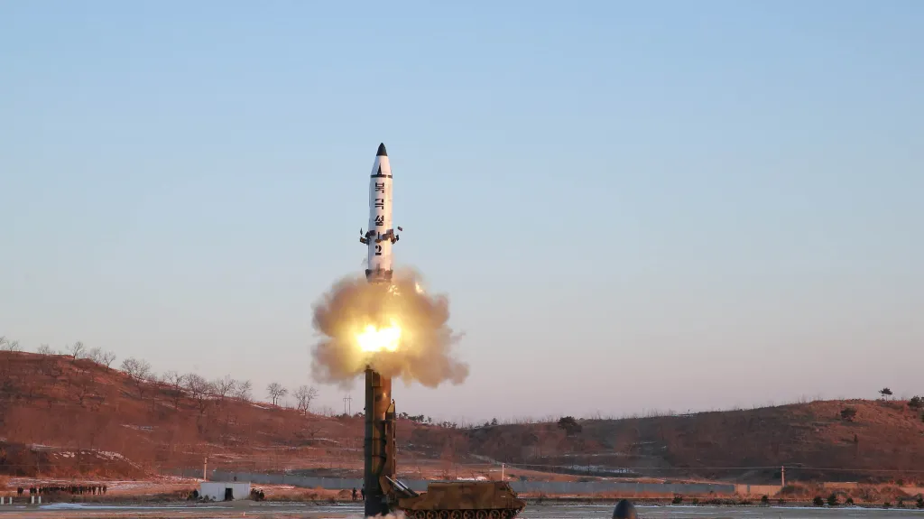 Test rakety Pukguksong-2