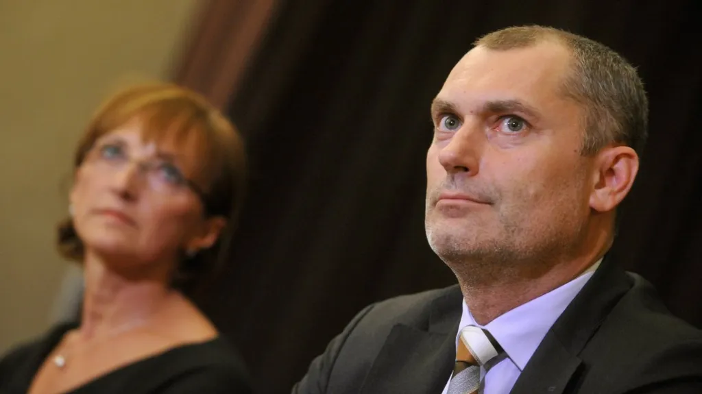 Ministryně Alena Hanáková a její náměstek Martin Sankot