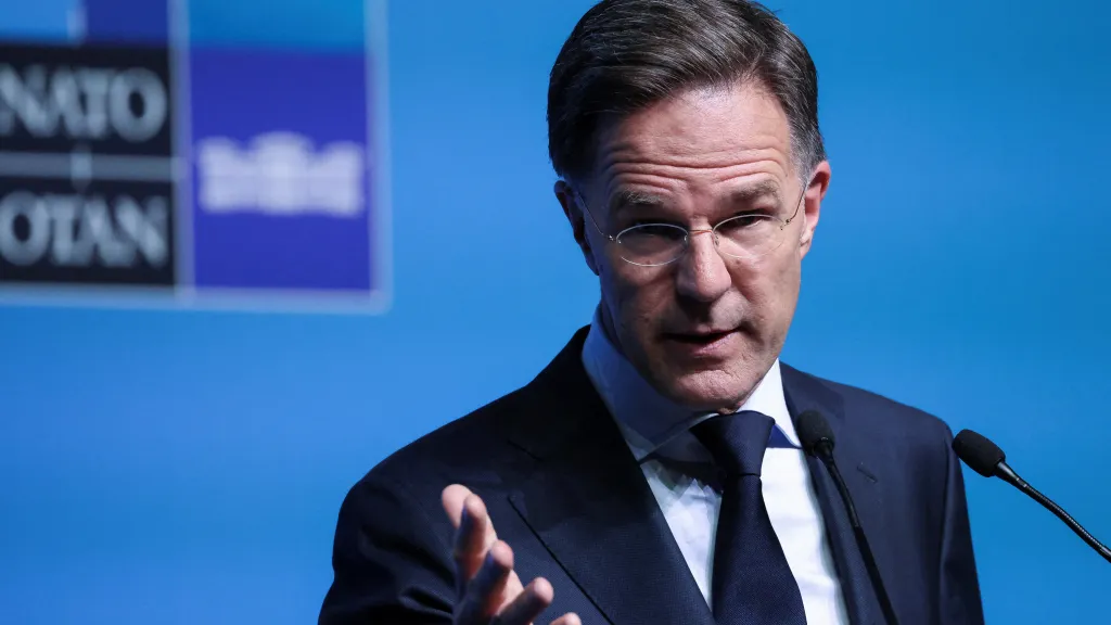 Generální tajemník NATO Mark Rutte