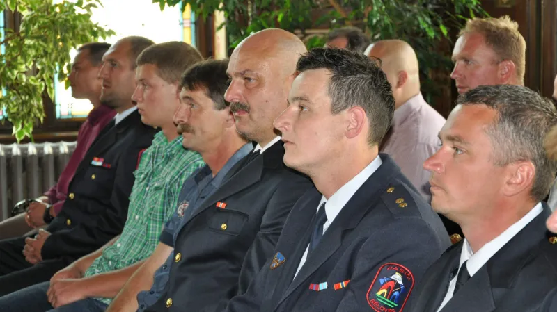 Poděkování náchodským dobrovolným hasičům