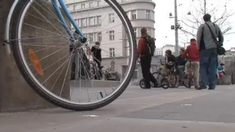 Vstup Petra Kotrly z brněnské cyklojízdy