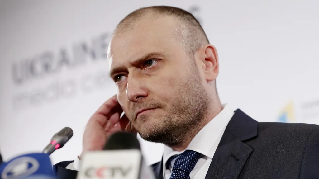 Kandidát na ukrajinského prezidenta Dmytro Jaroš
