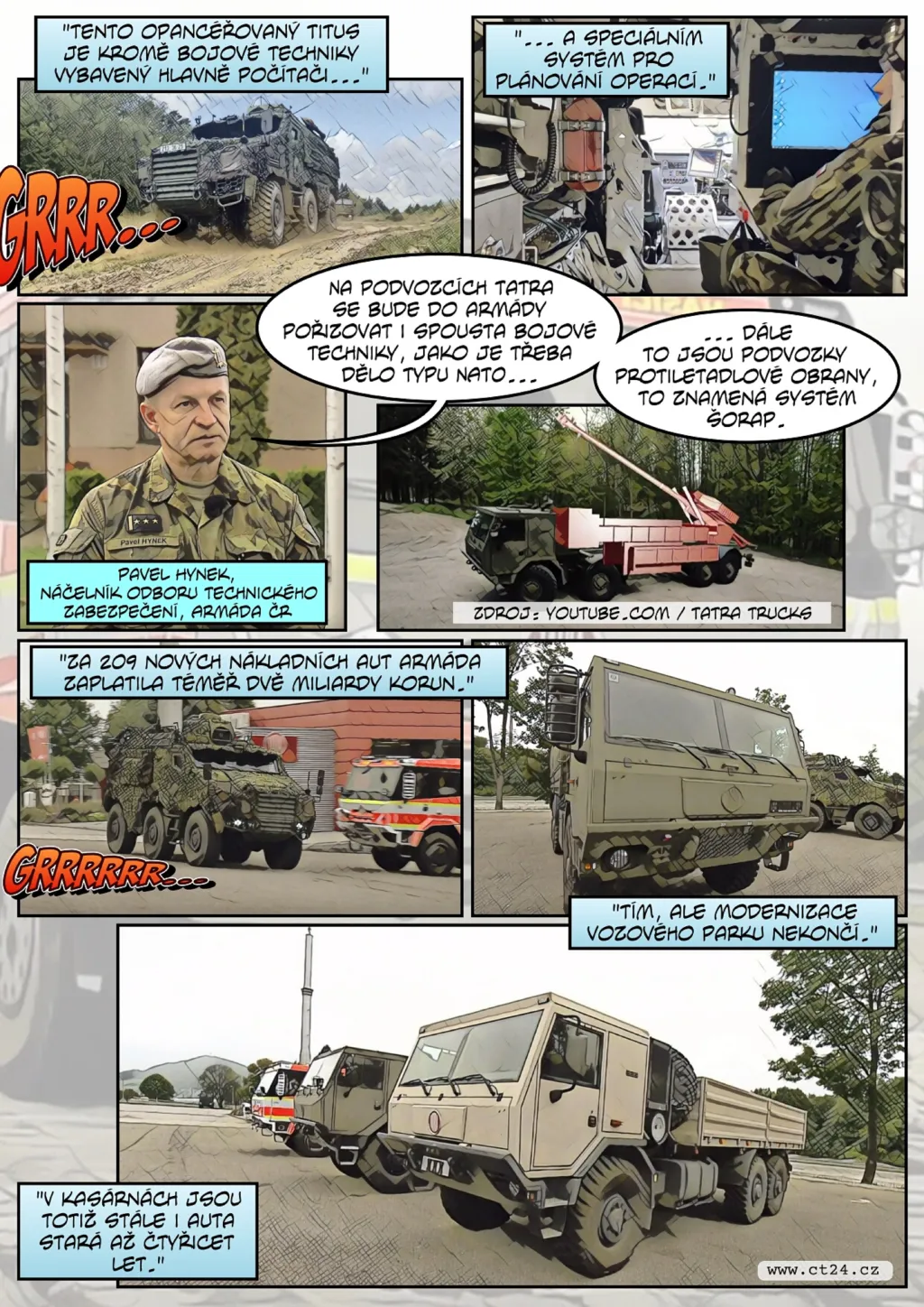 Hasiči získají nové vozy z Tatry Kopřivnice