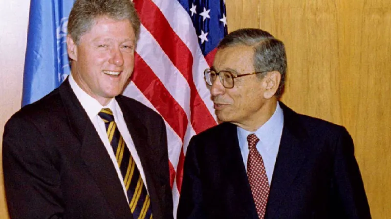 Bill Clinton a Butrus Butrus-Ghálí